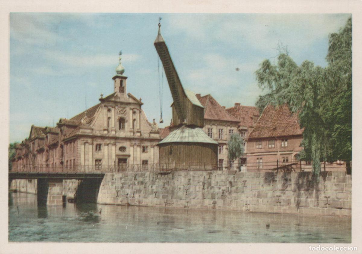 Postales: Germany L&uuml;neburg Alter Kran und Kaufhaus Old Crane and Custom Unposted *YAW646