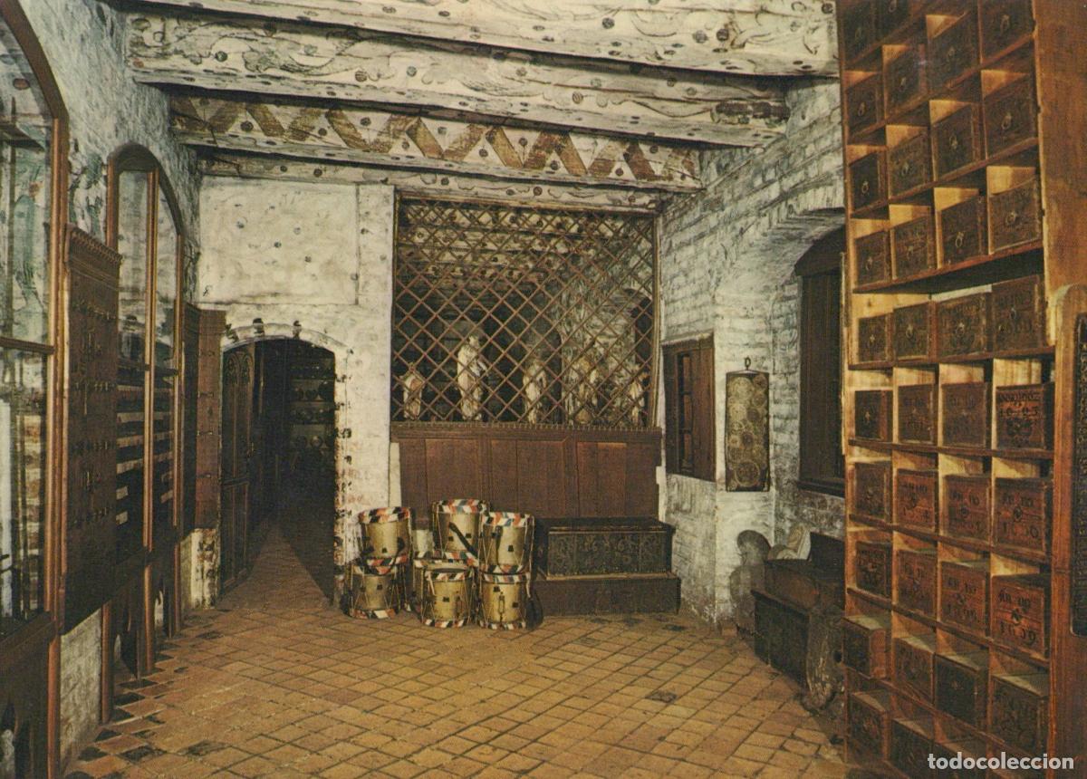 Postkarten: Germany L&uuml;neburg Rathaus Old Chancellery Interior With Wooden Unposted *YAW655
