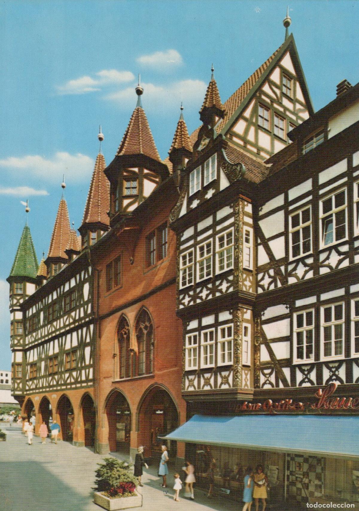 Postais: Germany Fulda Old Town Hall Stone Building 13th Century Unposted *YAW462