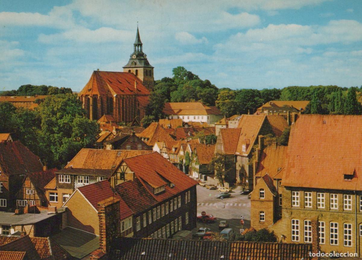 Postkarten: Germany L&uuml;neburg View Over the Old Town To St Michael S Church Unposted *YAW656