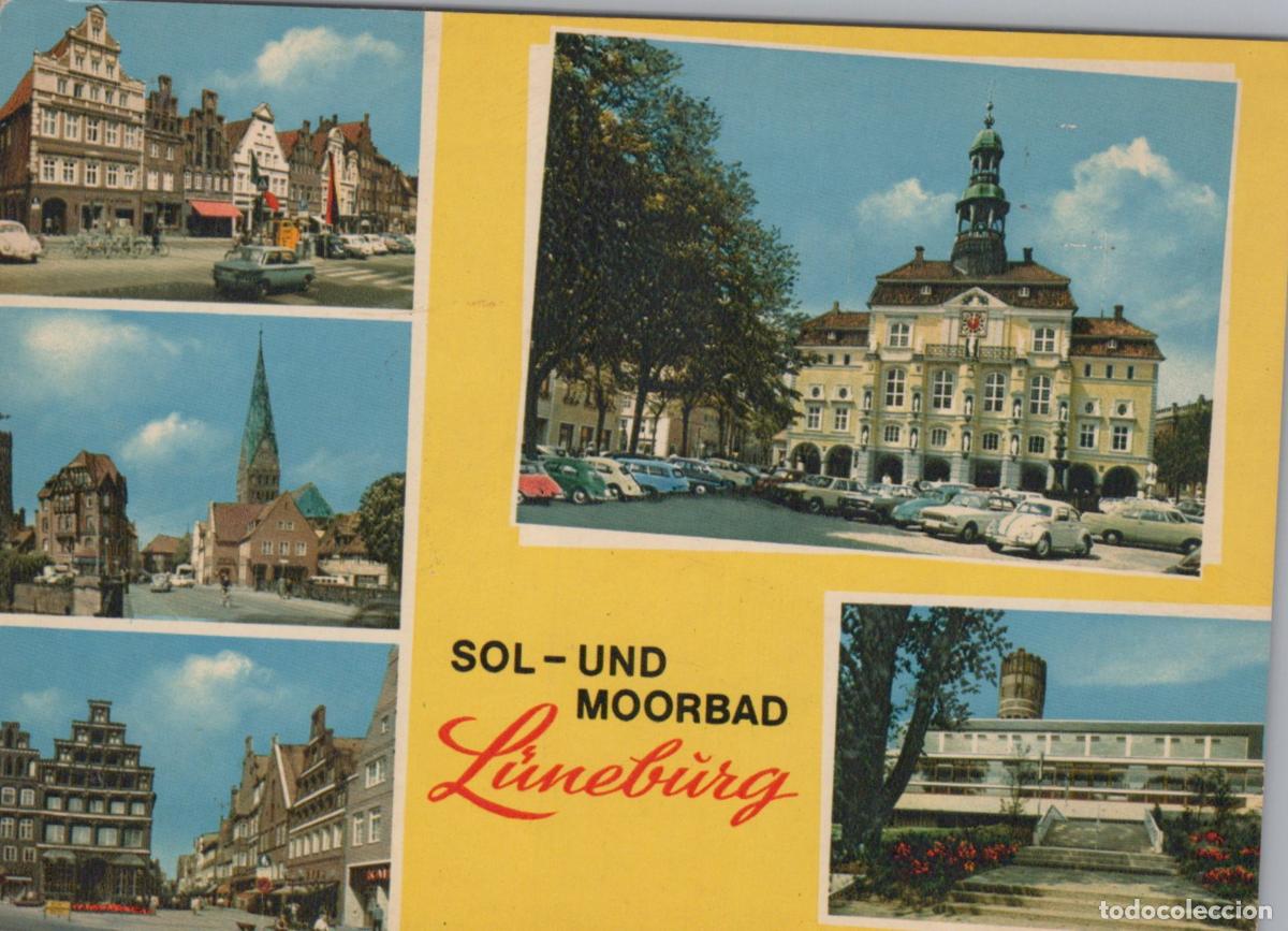 Postcards: Germany L&uuml;neburg Historic Buildings Town Hall St Michaelis Unposted *YAW661