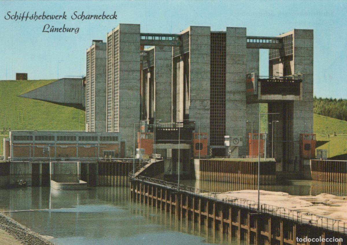 Postais: Germany L&uuml;neburg Schiffshebewerk Scharnebeck Modern Ship Lift Unposted *YAW670