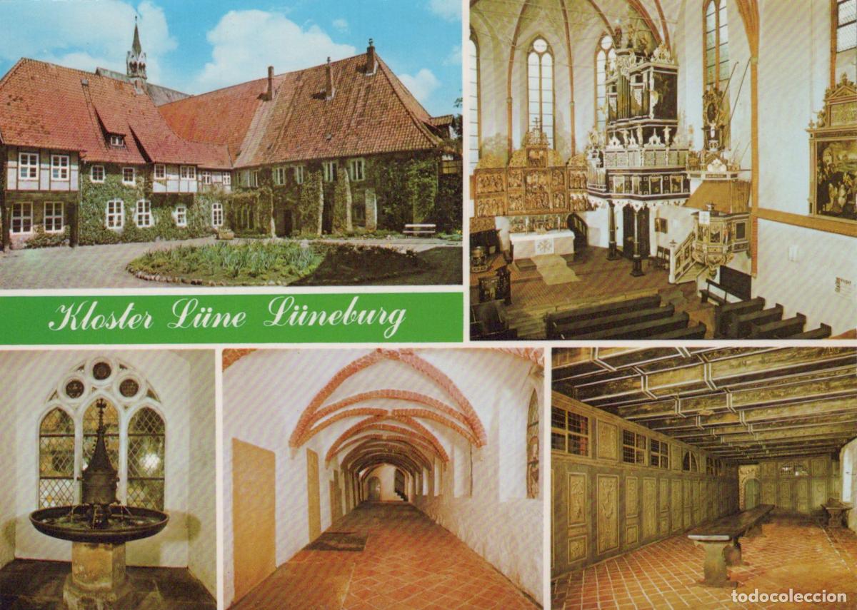 Postcards: Germany L&uuml;neburg Kloster L&uuml;ne Monastery Courtyard Interior Unposted *YAW675