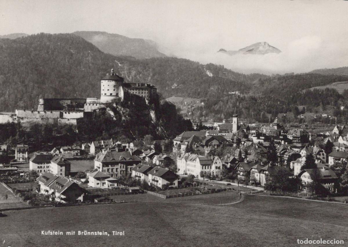 Postales: Austria Kufstein With Br&uuml;nnstein Castle Town Landscape View Unposted *YAW688