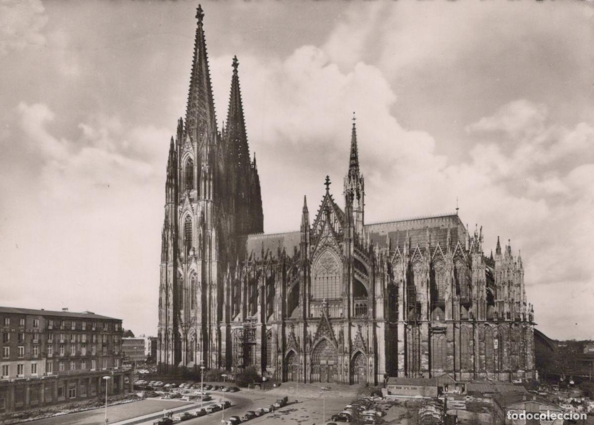 Postais: Germany Cologne Cathedral Gothic Architecture Cityscape 1950s *YAW693