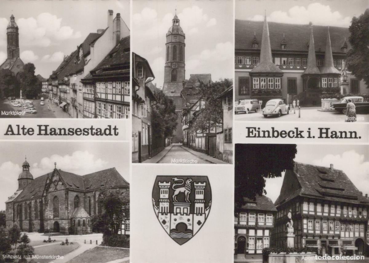 Postcards: Germany Einbeck I Hann Historic Hanseatic City Marketplace Unposted *YAW715