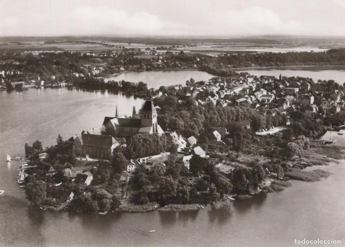 Postais: Germany Ratzeburg Island City Aerial View Lake Landscape Unposted *YAW711