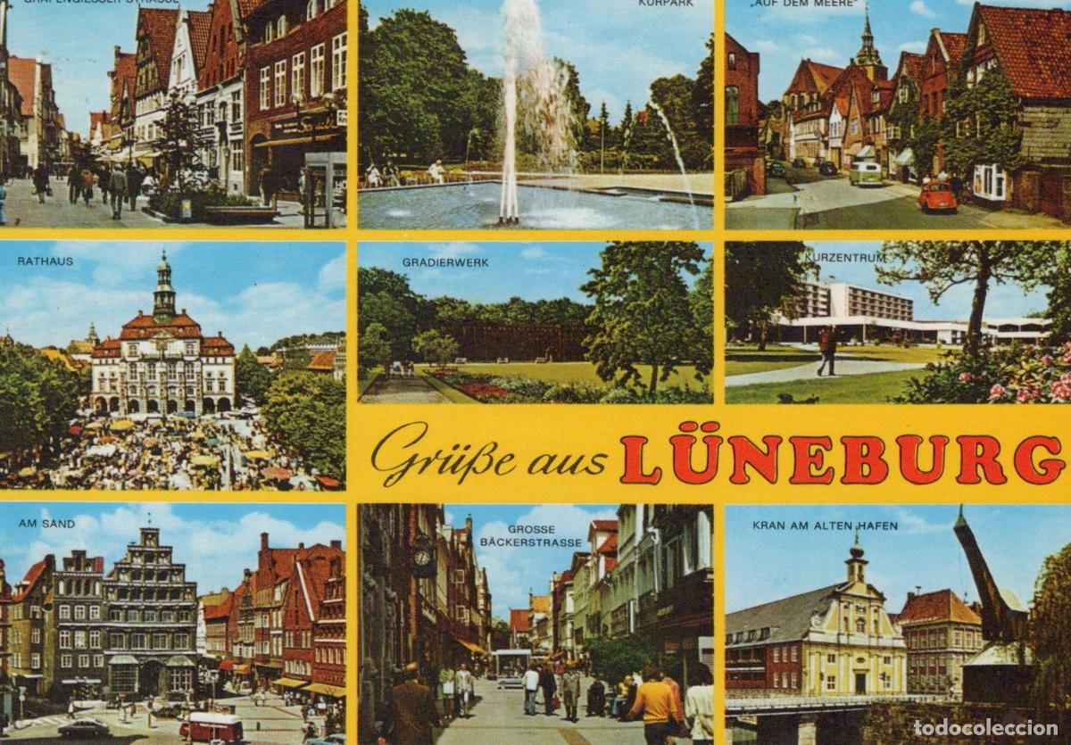 Postales: Germany L&uuml;neburg Multi View Historic Architecture City Scenes *YAW517