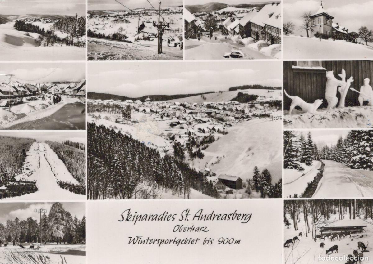 Postales: Germany St Andreasberg Oberharz Ski Paradise Winter Sports Area *YAW735