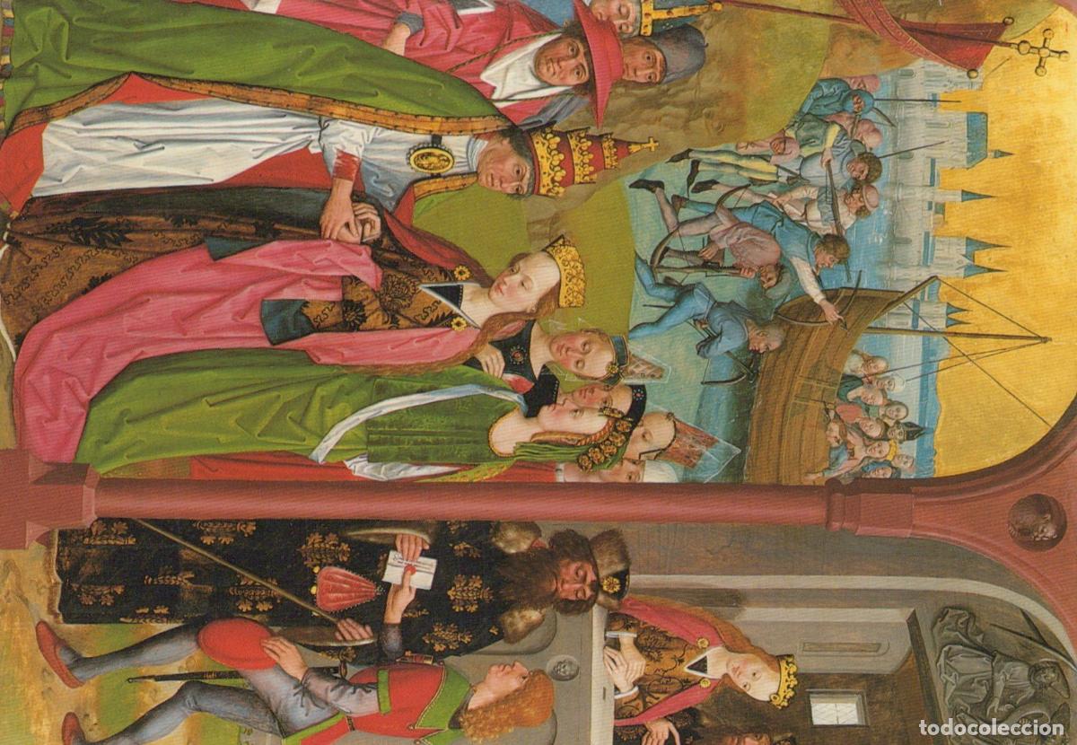 Postkarten: Germany L&uuml;neburg St Johanniskirche Legend of St Ursula Unposted *YAW532