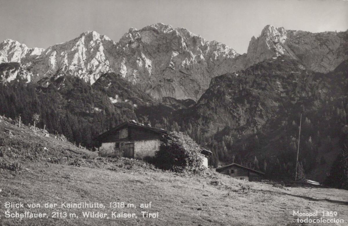 Postkarten: Austria Scheffau am Wilden Kaiser Kaindlh&uuml;tte Real Photo Unposted *YAW745