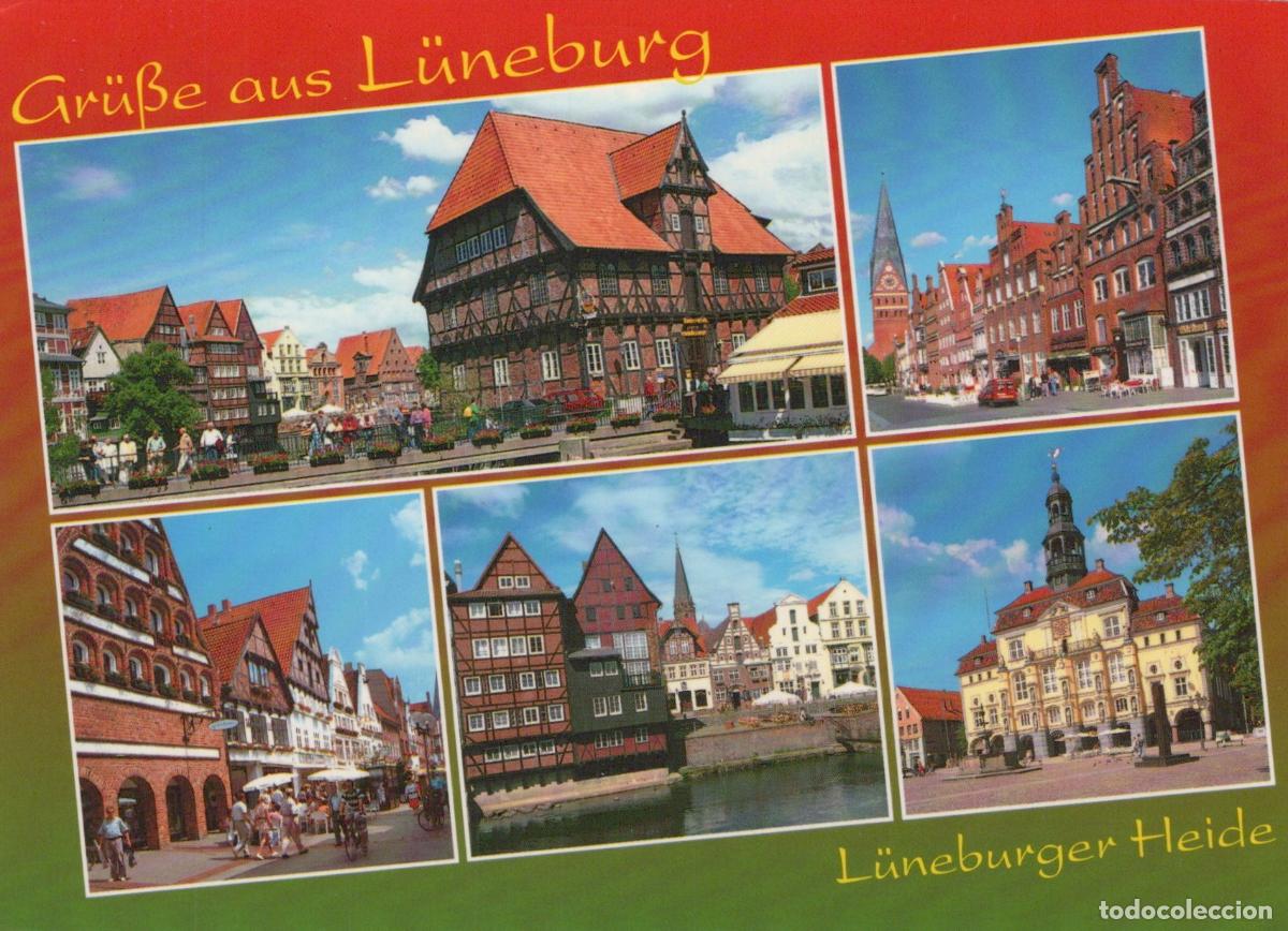 Postais: Germany L&uuml;neburg Multi View Historic Architecture Cityscape *YAW539