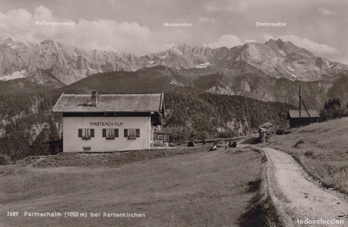 Postkarten: Germany Garmisch Partenkirchen Partnachalm Mountain Real Photo Unposted *YAW750