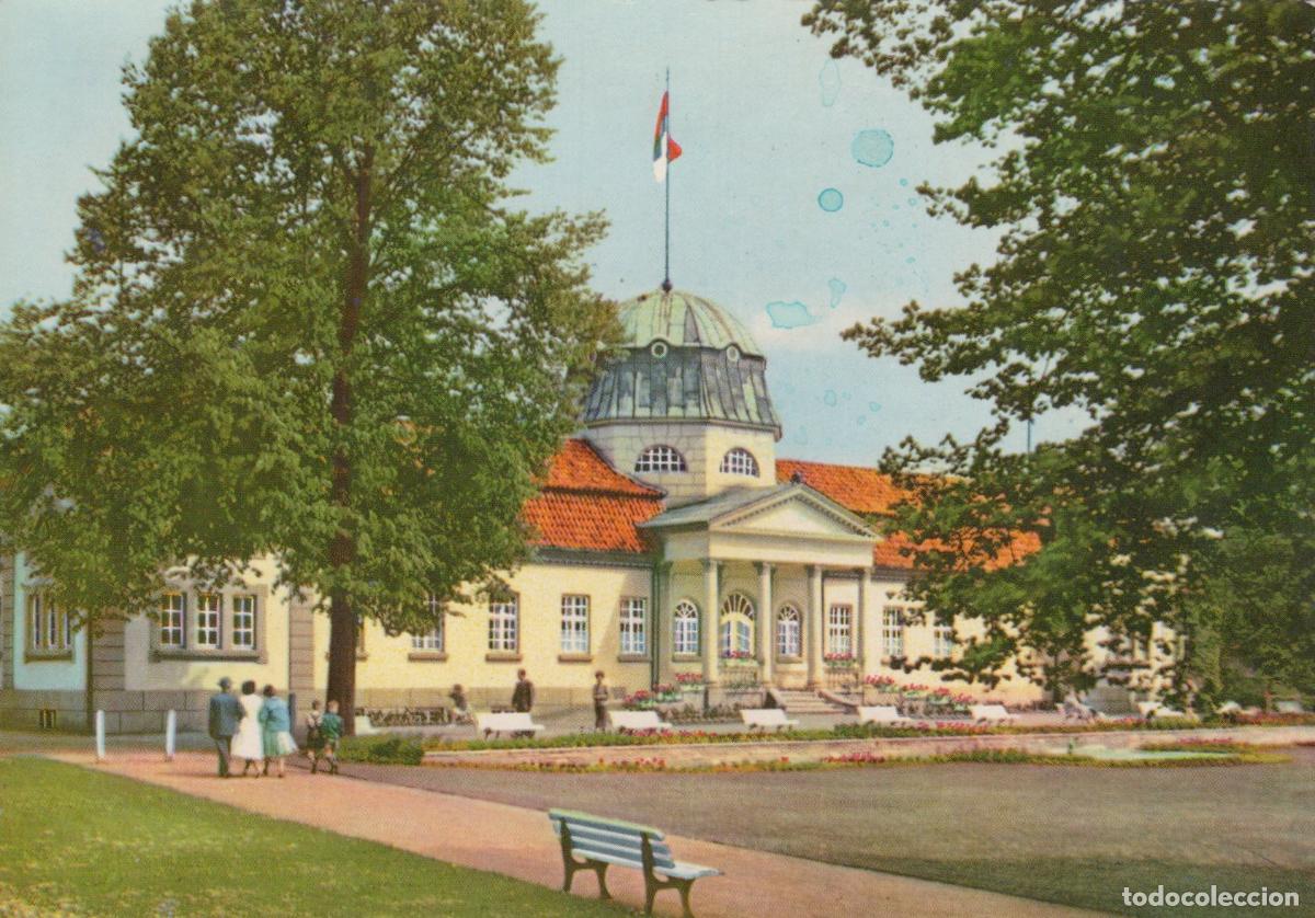 Postais: Germany L&uuml;neburg Badehaus IM Kurpark Spa House Architecture People *YAW542