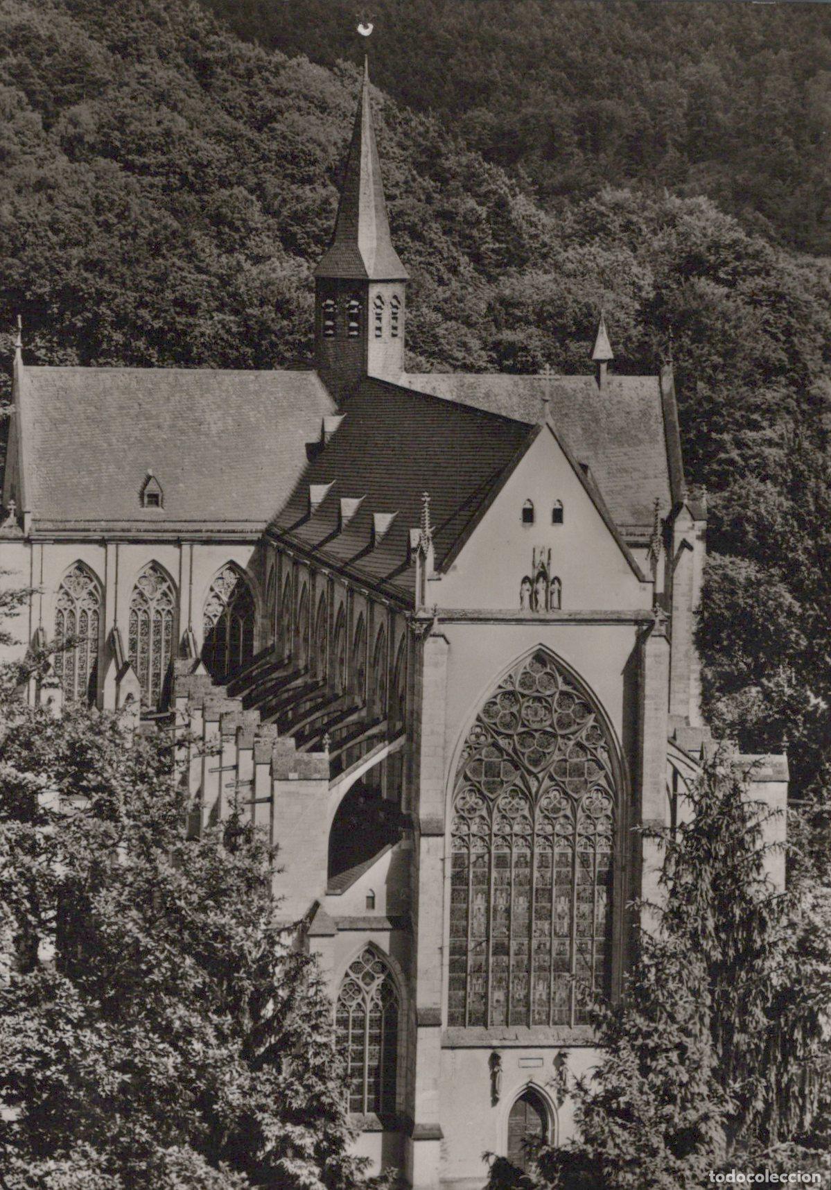 Postcards: Germany Altenberg Cathedral Historic Gothic Architecture Forest Setting *YAW800