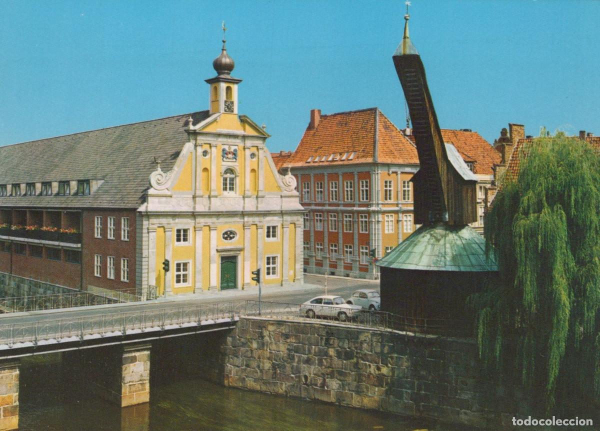 Postcards: Germany L&uuml;neburg Alter Kran and Kaufhaus Historic Buildings and Unposted *YAW629