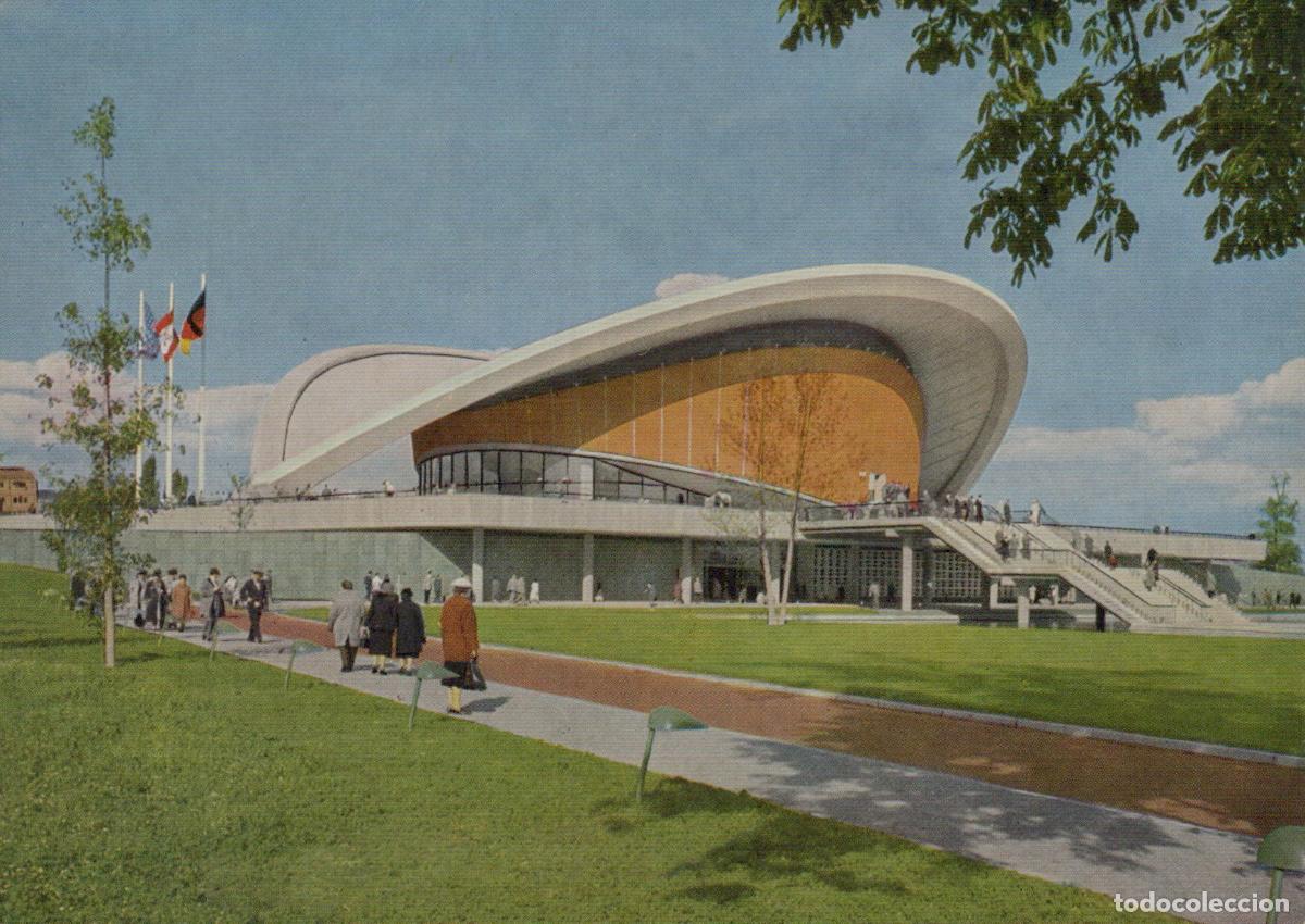 Postcards: Germany Berlin Congress Hall in Tiergarten Modern Architecture West *YAW856
