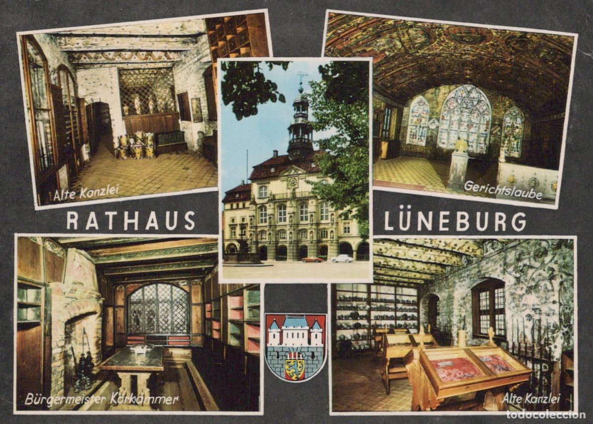 Postales: Germany L&uuml;neburg Rathaus Historic Town Hall Interiors and Exterior *YAW659