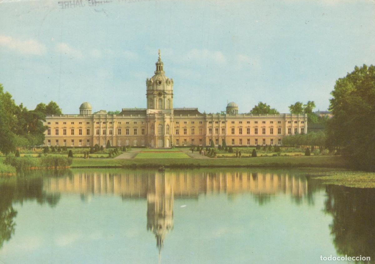 Postales: Germany Berlin Charlottenburg Palace Baroque Architecture Lake *YAW898