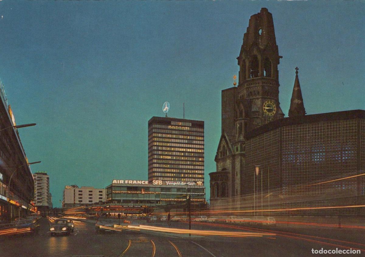 Postales: Germany Berlin Europacenter At Night Kaiser Wilhelm Memorial Unposted *YAW896