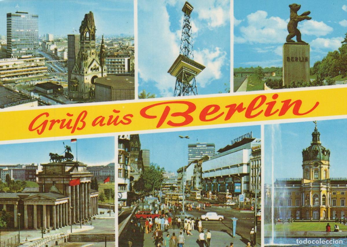 Postkarten: Germany Berlin Multi View Cityscape Architecture Landmarks *YAW906