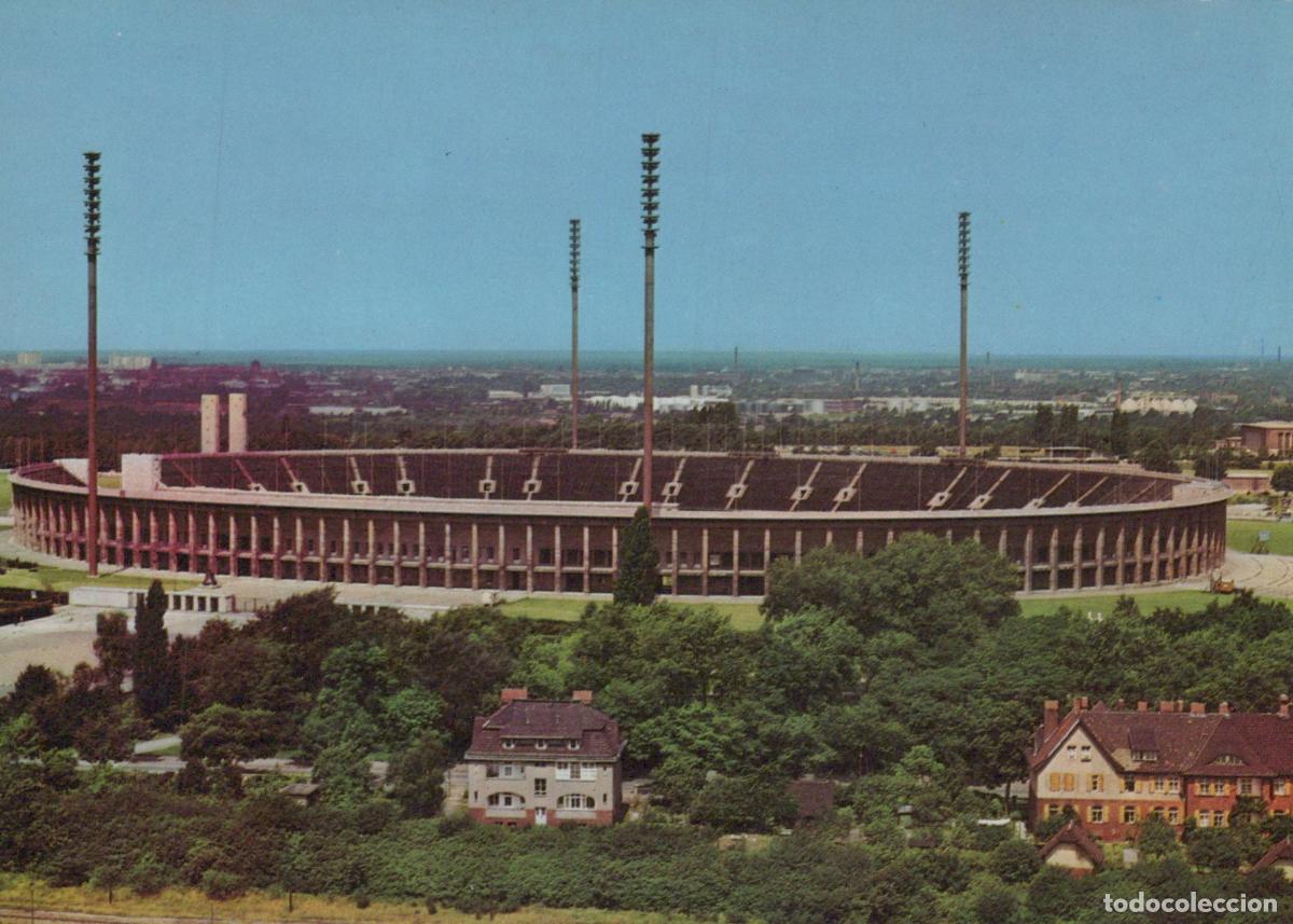 Postales: Germany Berlin Olympiastadion Stadium Aerial View 1950s Unposted *YAW910