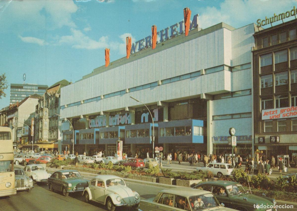 Postales: Germany Berlin Wertheim Department Store On Kurf&uuml;rstendamm 1970s *YAW915