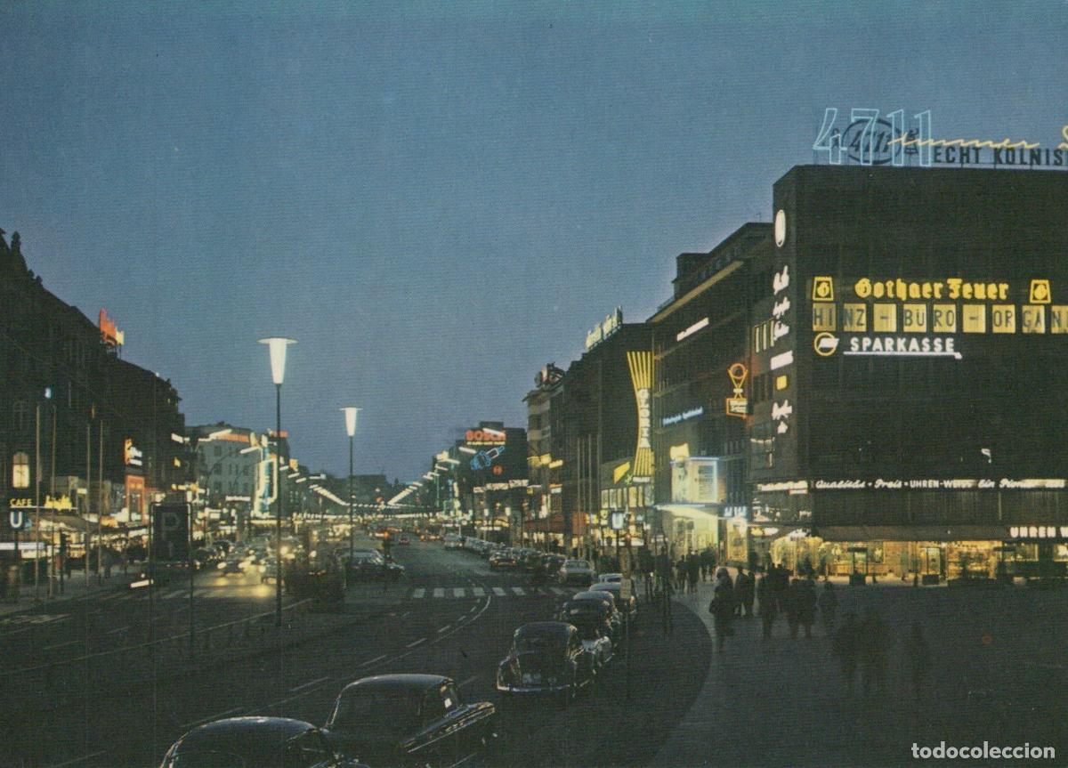 Postales: Germany Berlin Kurf&uuml;rstendamm Kranzlerecke Night View With Cars Unposted *YAW920