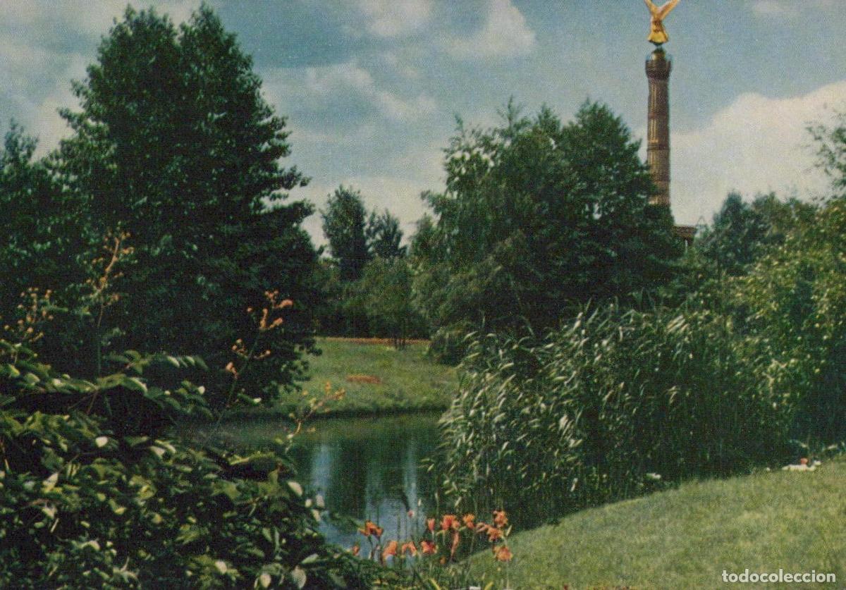 Postais: Germany Berlin Tiergarten With Victory Column Scenic Park View Unposted *YAW921