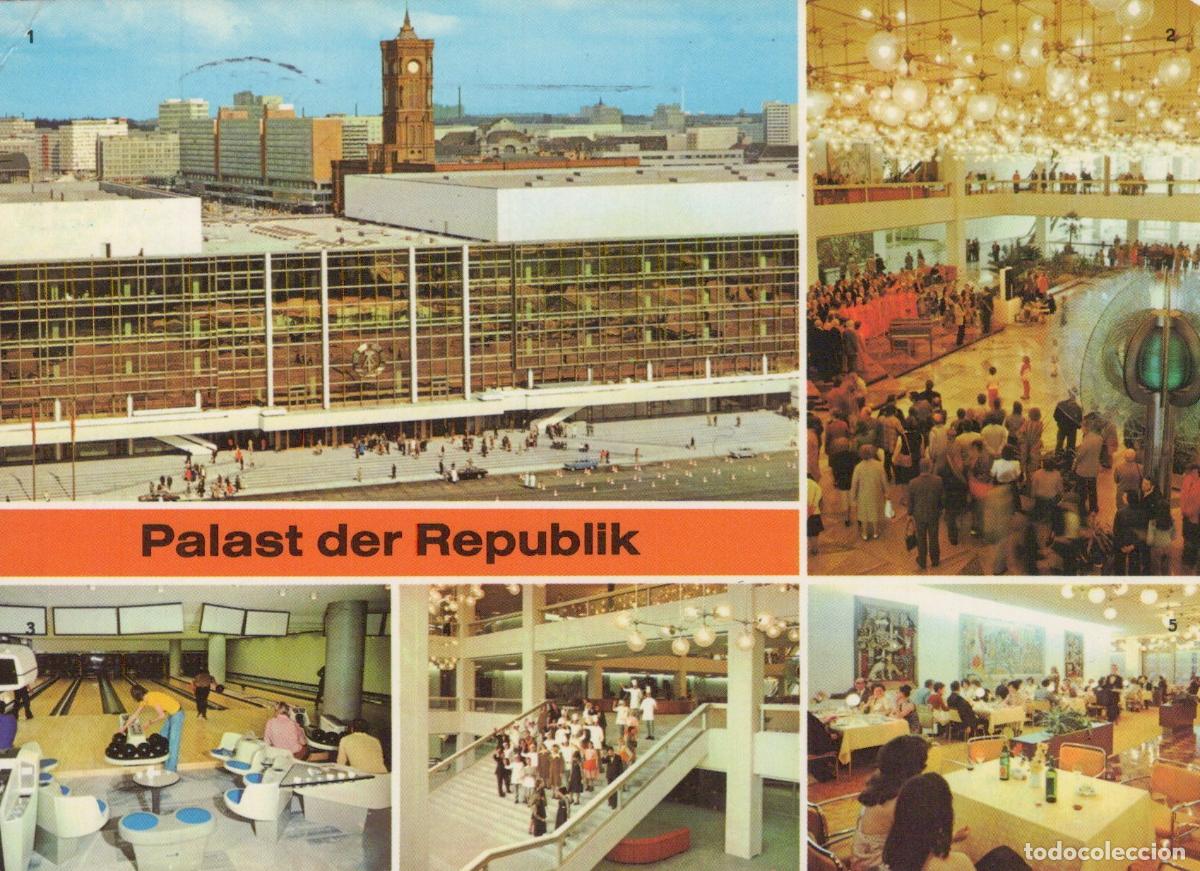 Postcards: Germany Berlin Palast der Republik Interior Bowling Restaurant Gdr *YAW933