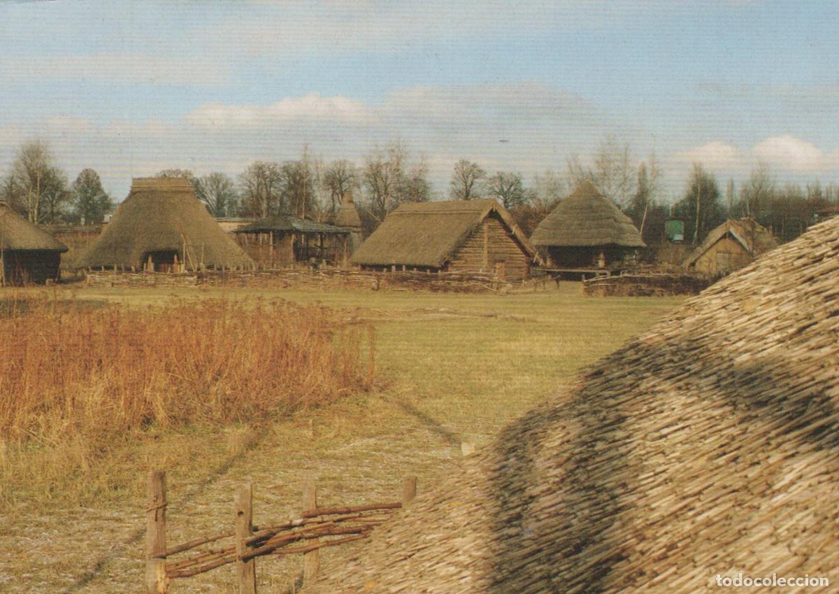 Postcards: Germany Berlin D&uuml;ppel Museum Village Medieval Settlement Reconstruction *YAW936