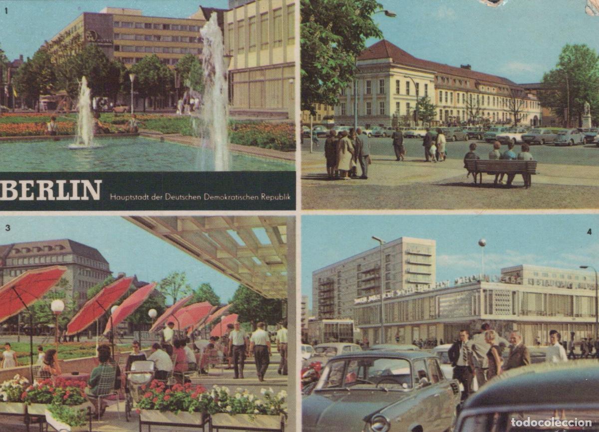 Postales: Germany Berlin Four Views of Capital of the German Democratic Republic *YAW948