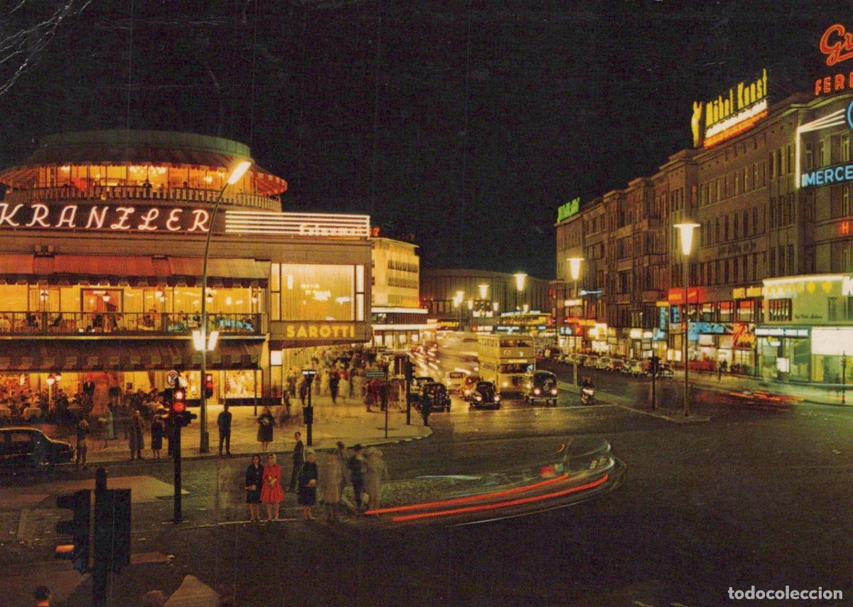 Postales: Germany Berlin Night View of Kranzler Eck and Kurf&uuml;rstendamm With *YAW958