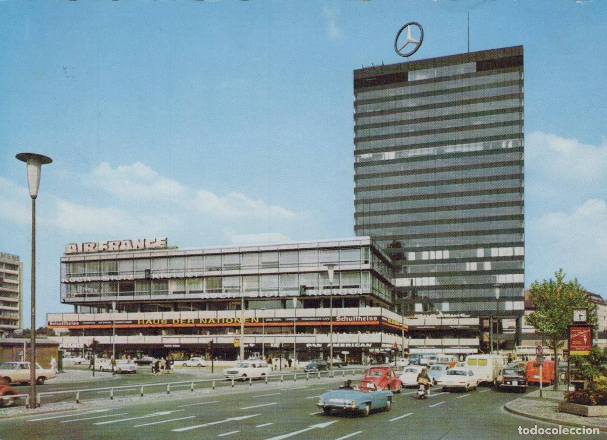 Cartoline: Germany Berlin Europa Center Modern Architecture Mercedes Benz Building *YAW968