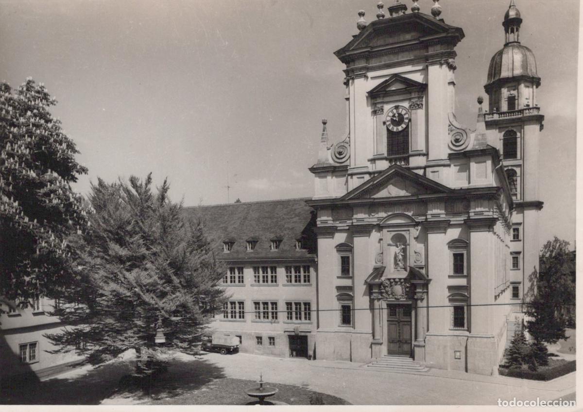 Cartoline: Germany Salem A Large Baroque Style Church With A Clock Tower Unposted *YAW719