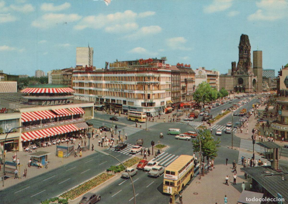Postais: Germany Berlin Cityscape With Kaiser Wilhelm Memorial Church and Double *YAW985