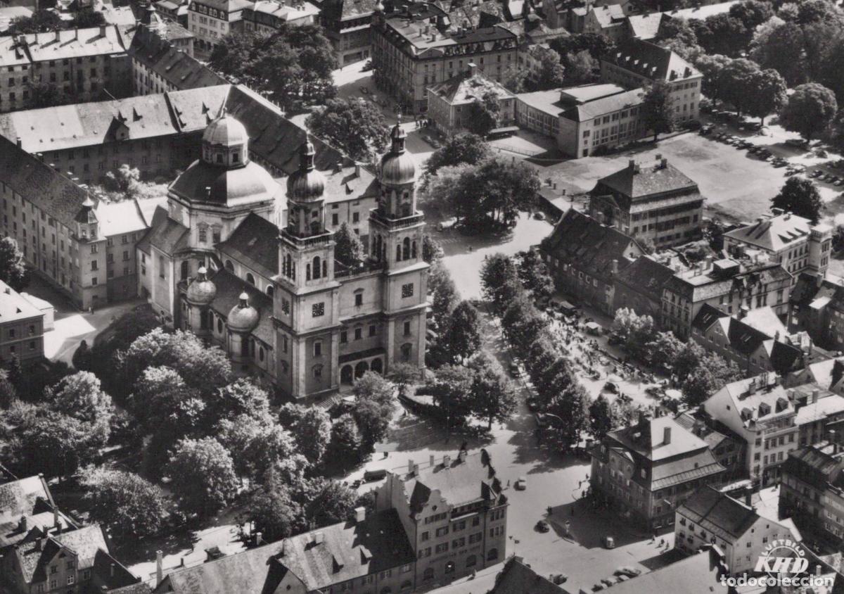Cartoline: Germany Kempten Allg&auml;u Lorenz Church With Residenzplatz Aerial View *YAW727