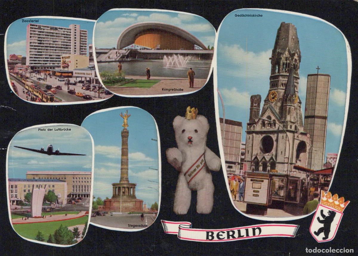 Postcards: Germany Berlin Collage Zooviertel Kongresshalle Unposted *YAW991