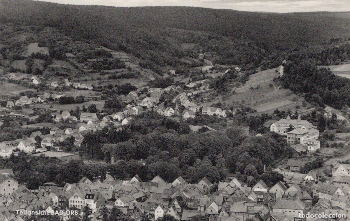 Cartes Postales: Germany Bad Orb IM Spessart Panoramic View of Town and Forested Unposted *YAW744