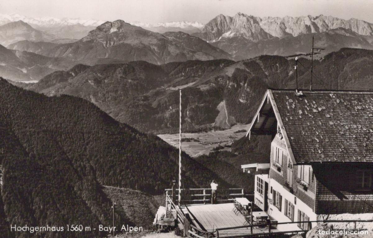 Postkarten: Germany Unterw&ouml;ssen Hochgernhaus 1560 M Bayr Alpen Mountain Hut Unposted *YAW749
