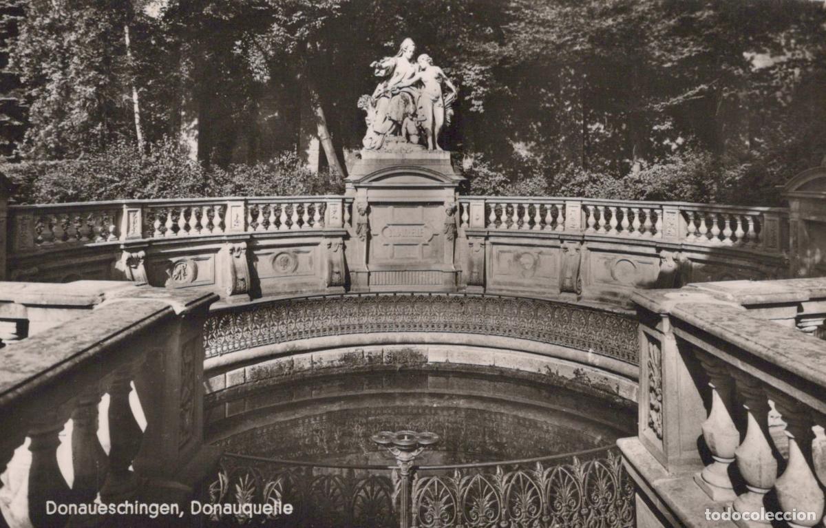 Cartes Postales: Germany Donaueschingen Donauquelle Danube River Real Photo Unposted *YAW757