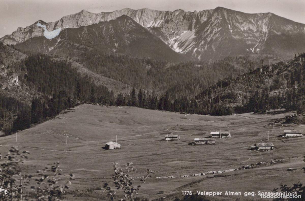 Postais: Germany Schliersee Valapper Almen Mountain Landscape Real Photo Unposted *YAW769