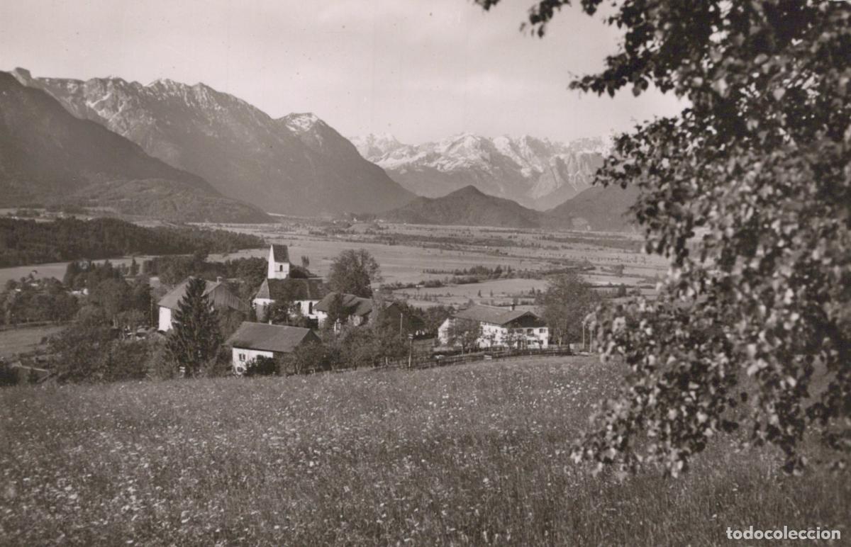 Postais: Germany Murnau Hagen Bei Village Landscape With Alps Real Photo Unposted *YAW772