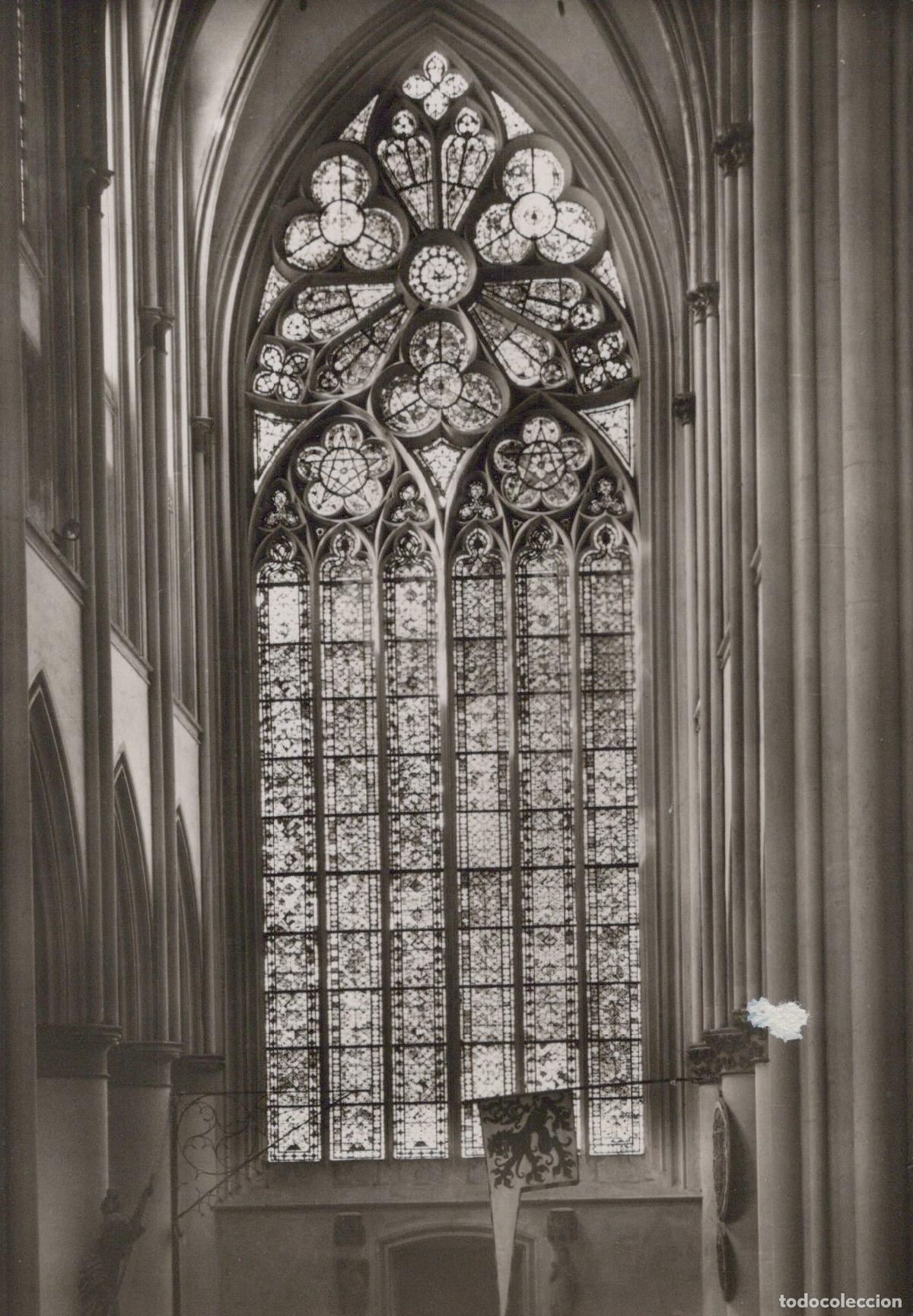 Postais: Germany Altenberg Cathedral Stained Glass Window Interior View Unposted *YAW799
