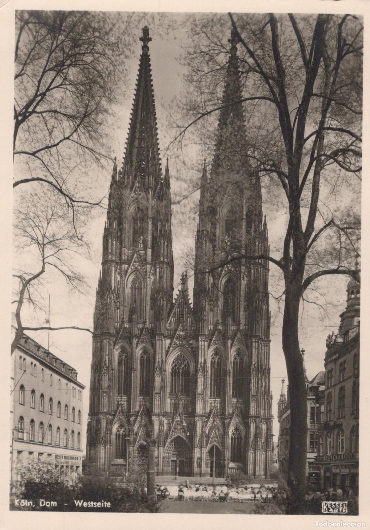 Postais: Germany Cologne Cathedral West Side Gothic Real Photo Unposted *YAW802
