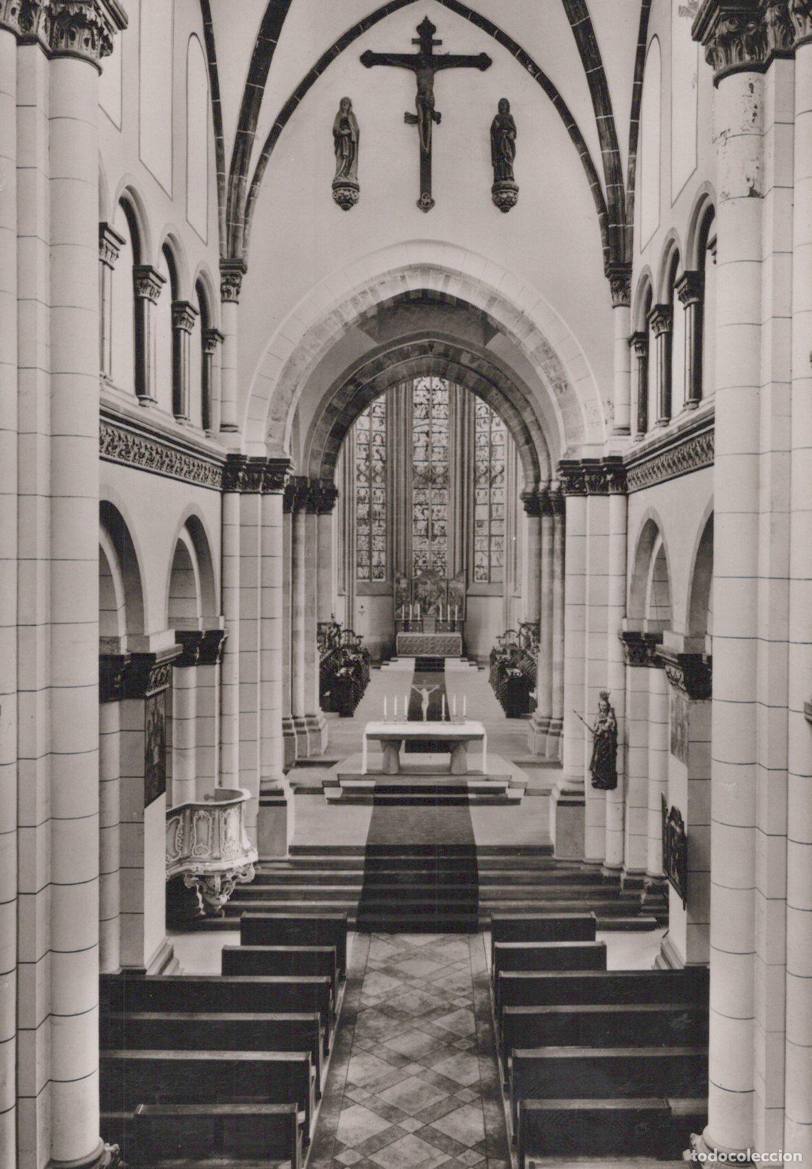 Postais: Germany Cologne St Andreas Interior View of the Real Photo Unposted *YAW812