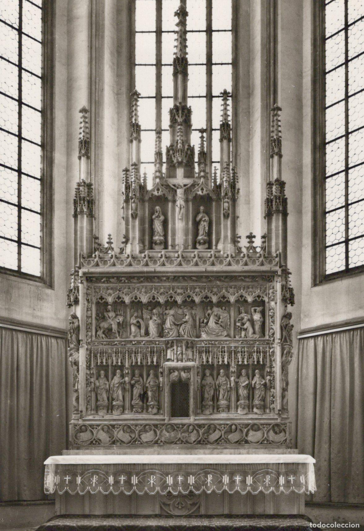 Postais: Germany Landshut St Martin Parish Church High Altar 1424 Gothic Unposted *YAW832