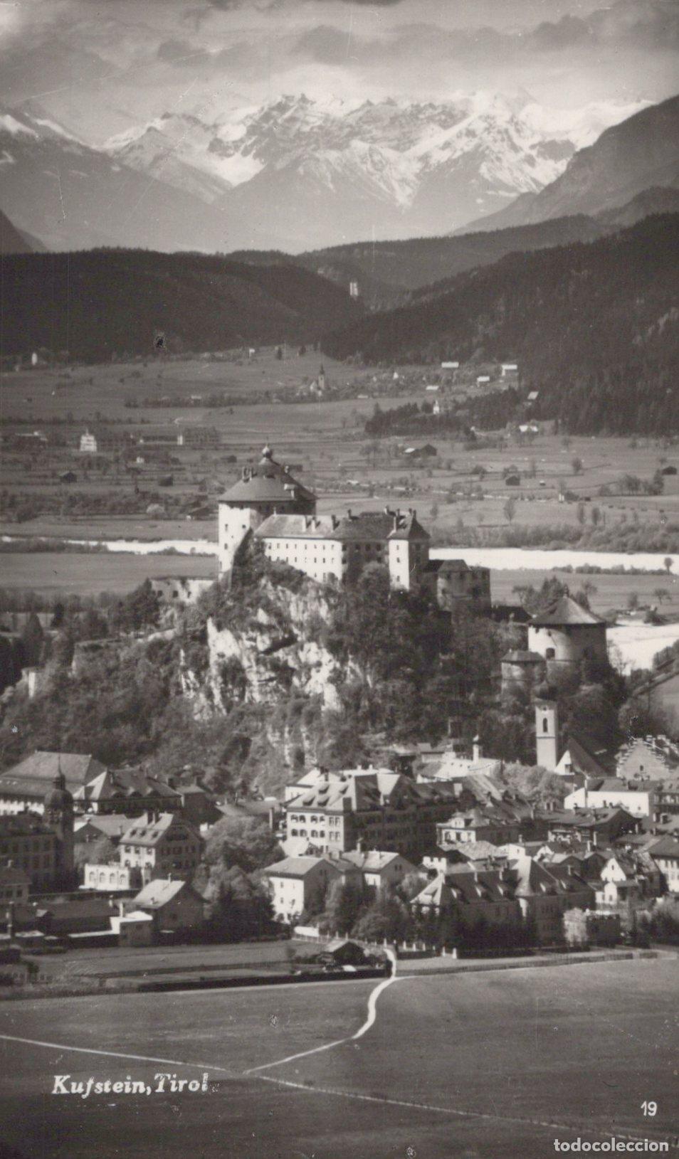 Postais: Austria Kufstein Historic Castle and Town With Snowy Mountains Unposted *YAW837