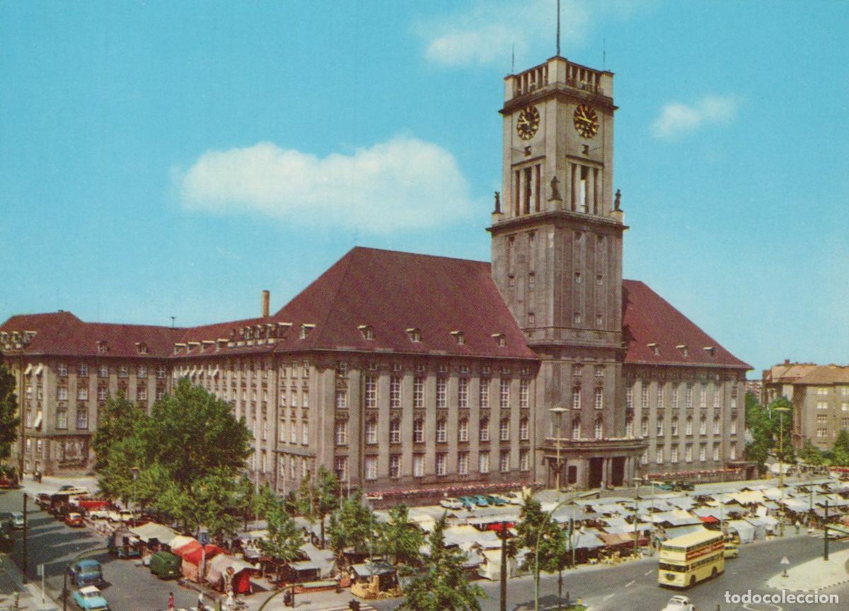 Postkarten: Germany Berlin Sch&ouml;neberger Rathaus John F Kennedy Platz City Hall *YAW894