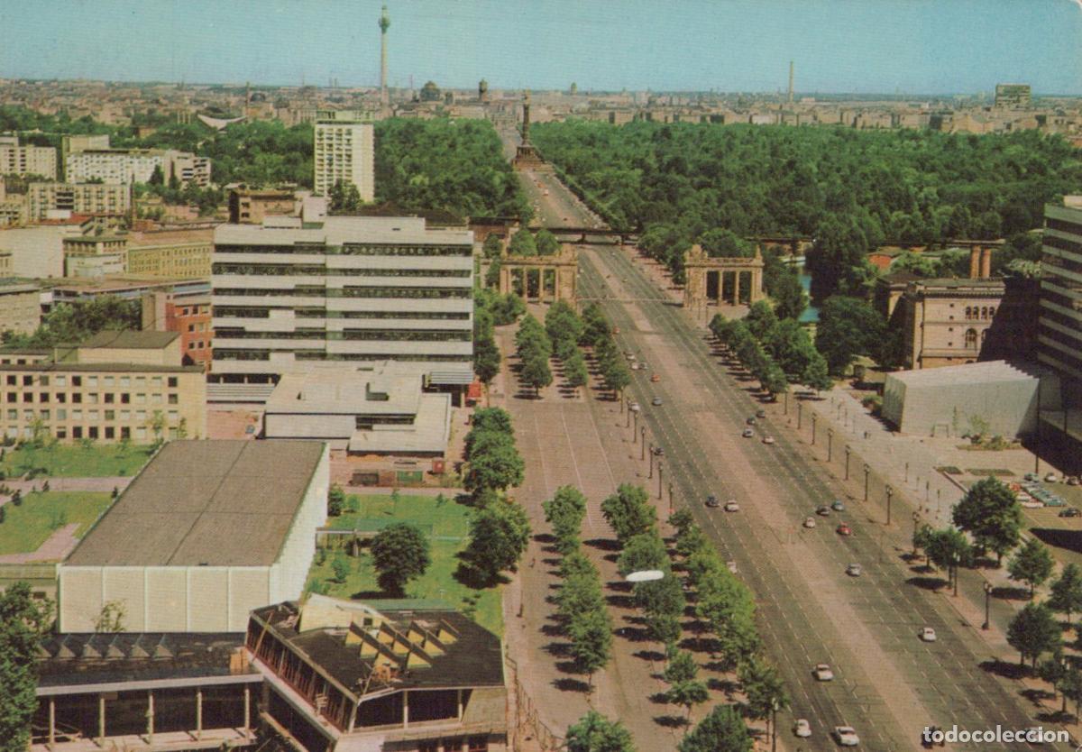 Postales: Germany Berlin Strasse des 17 Juni Tiergarten Victory Column TV Tower *YAW927